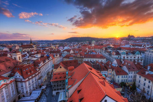 Prague from the Sky: Rooftops, Towers, and Castles Tour